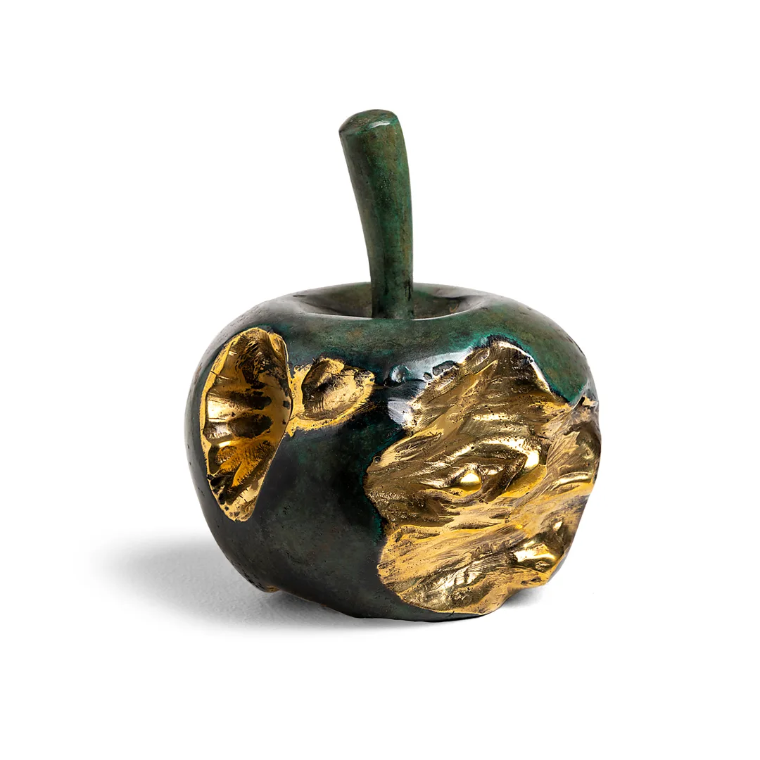 Wargenbrant forbidden fruit green patinated bronze